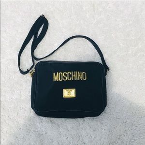 Vintage Moschino messenger camera bag